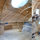 Illustration for article titled Uh, Why Is an Artist Living Inside a Floating Wooden Egg For a Year?